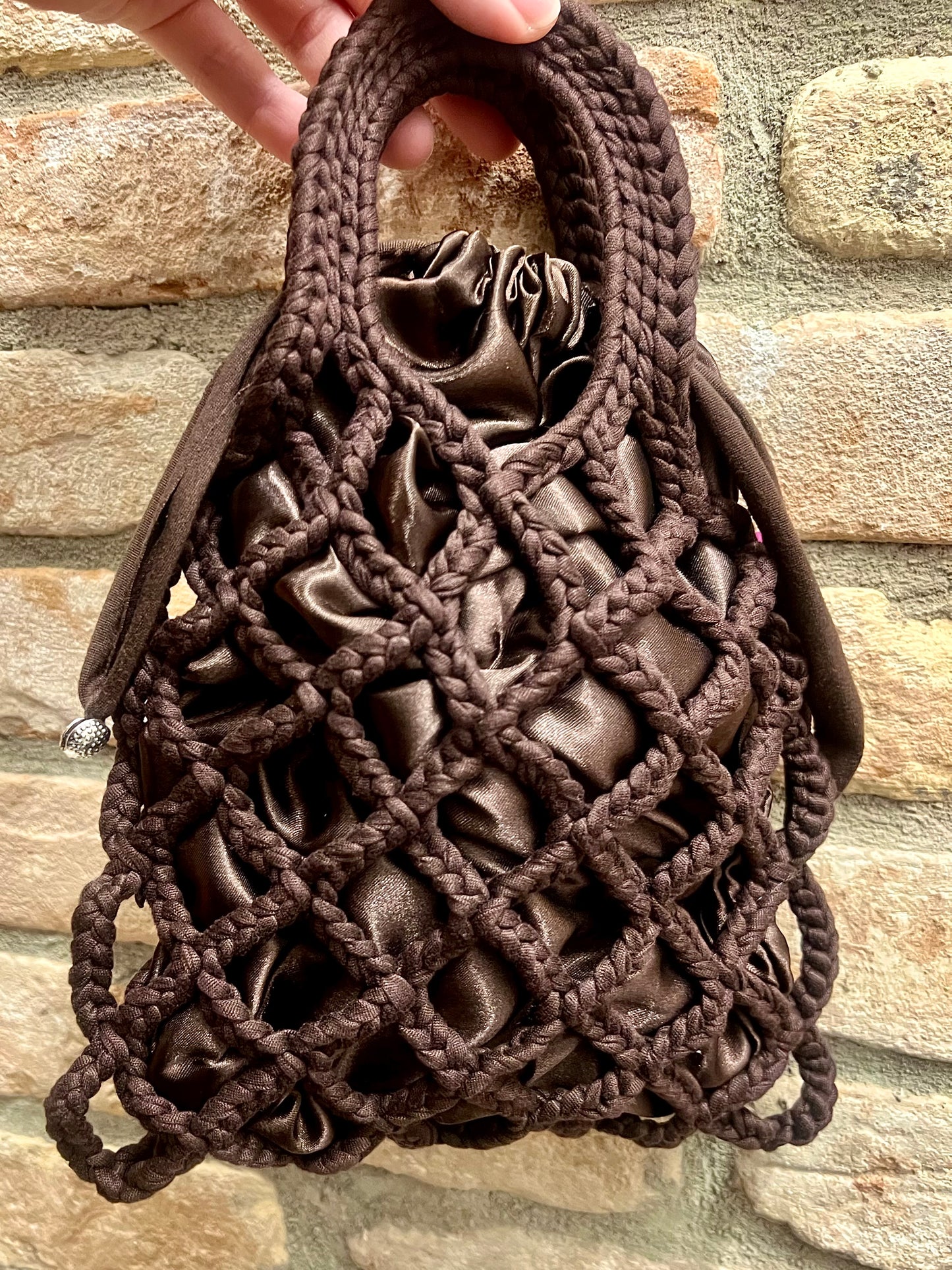 Crochet bag marrone 🤎