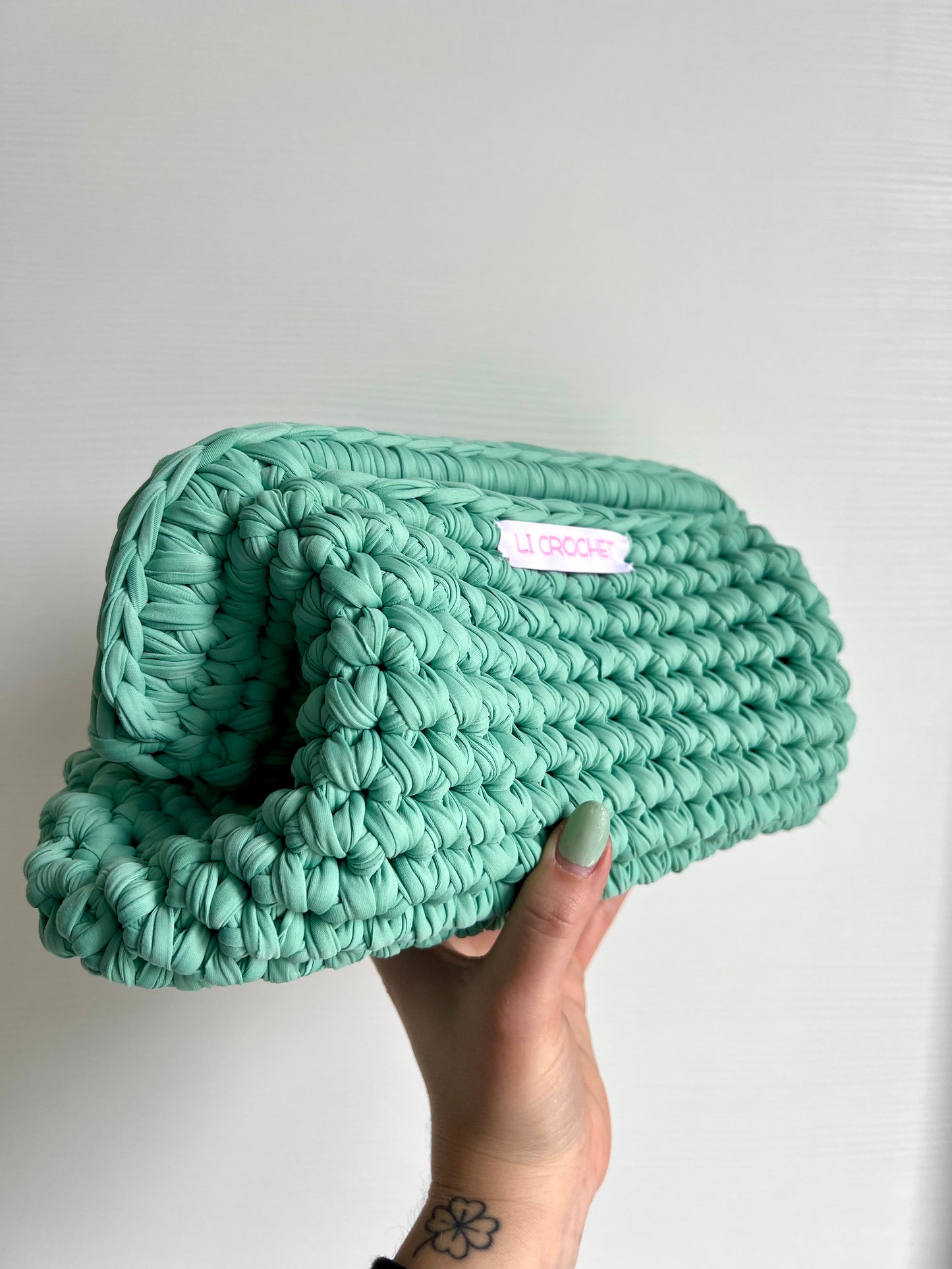 Clutch verde menta💚