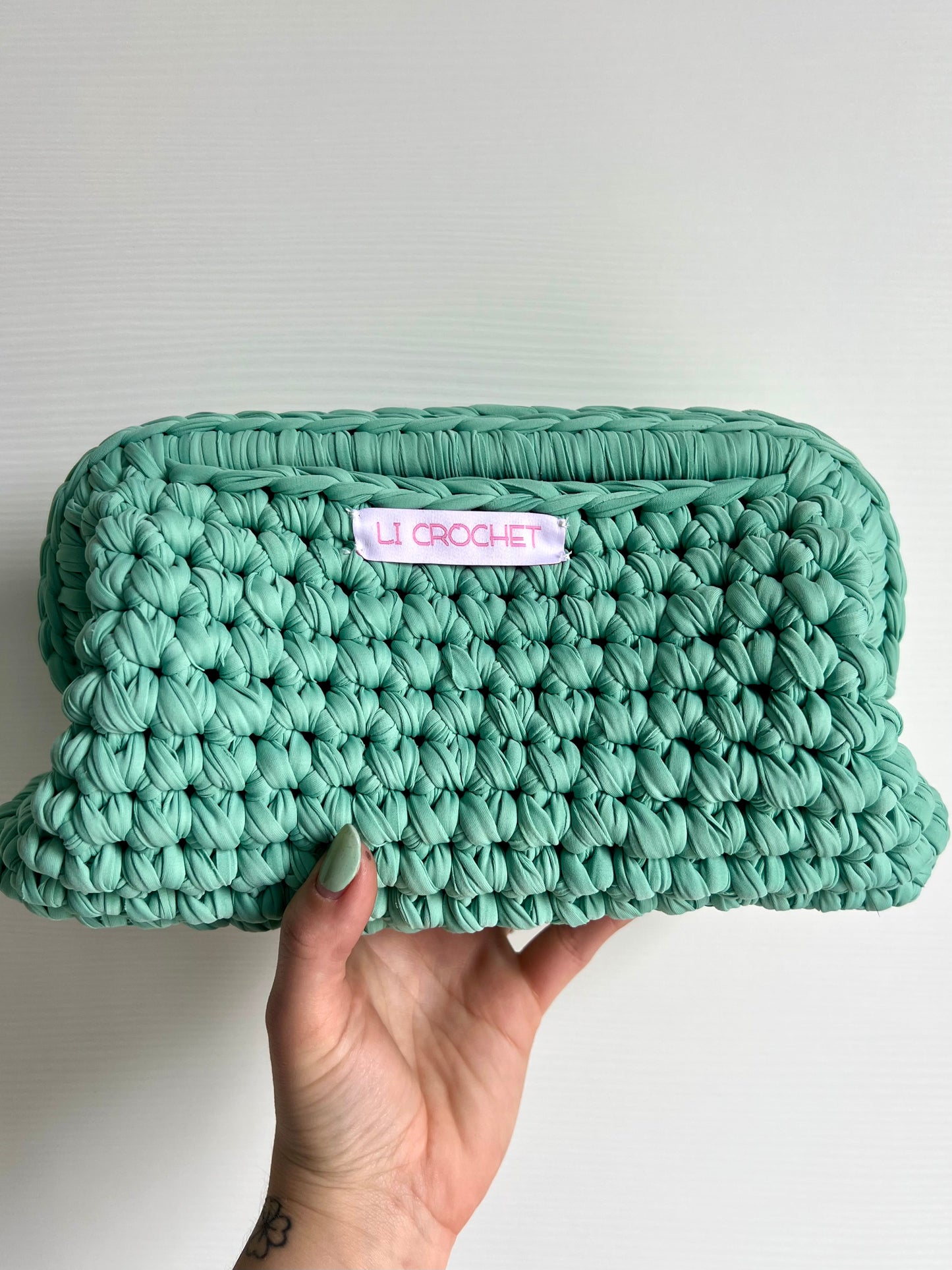 Clutch verde menta💚