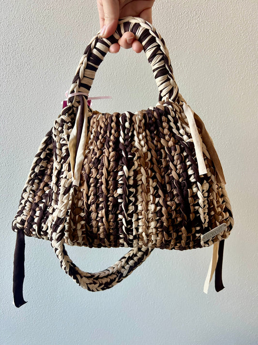 Borsa tricolor marrone 🤎