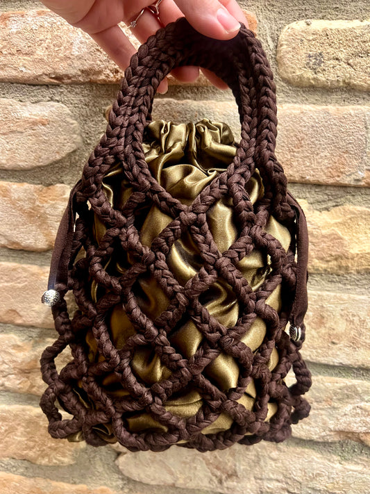 Crochet bag marrone 🤎