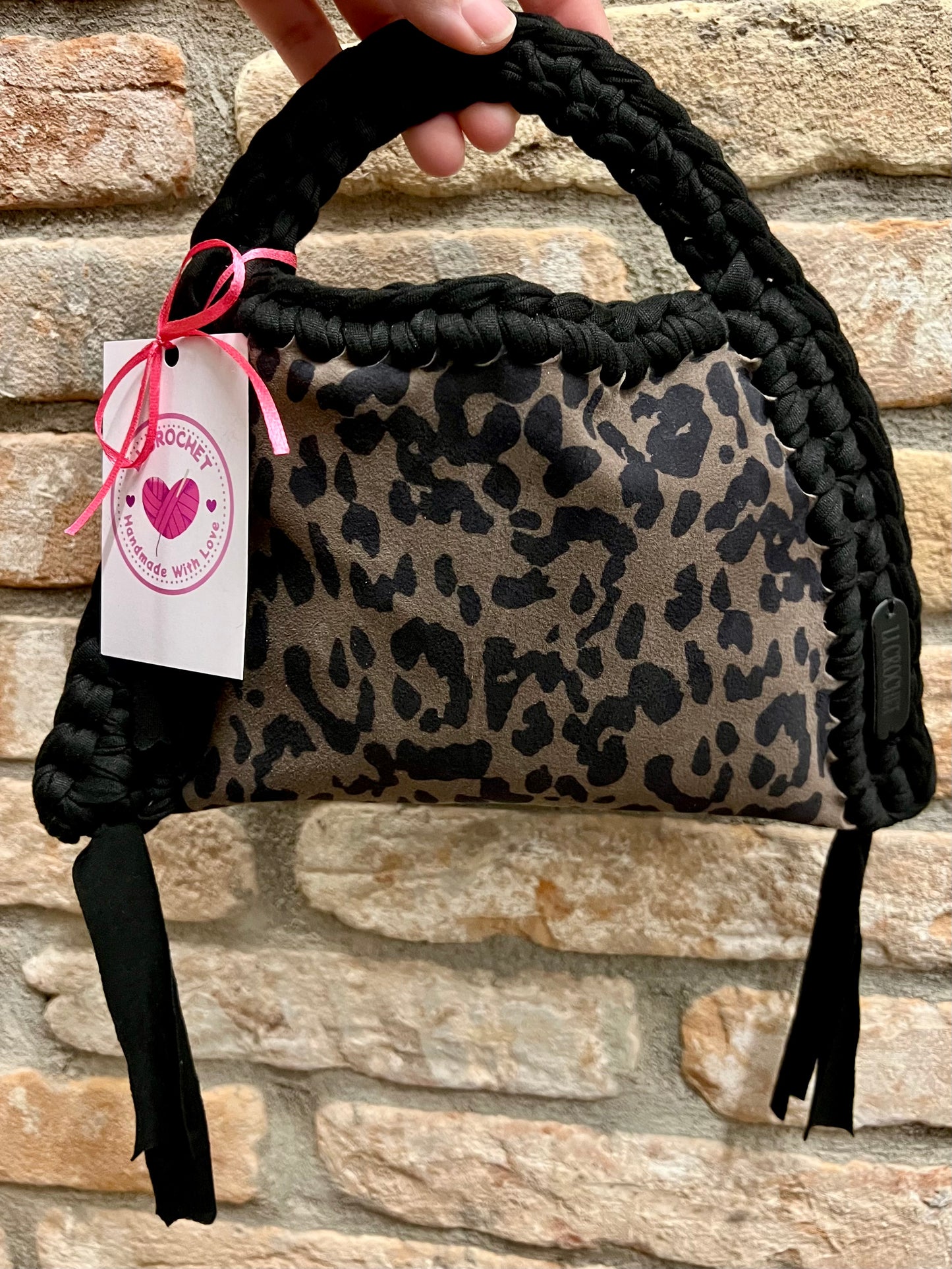 Borsa in vera pelle misura piccola 🤎🖤