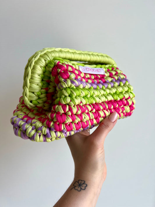 Clutch multicolor💚💖💜